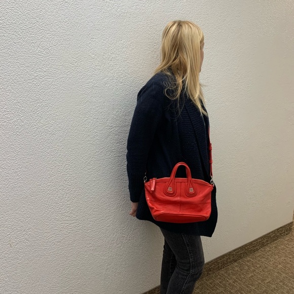 Givenchy Micro Nightingale Shoulder Bag in Red - Picture 13 of 14